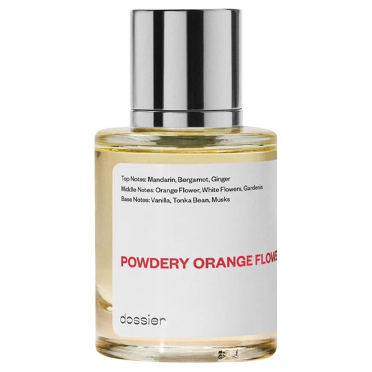 Dossier Powdery Orange Flower